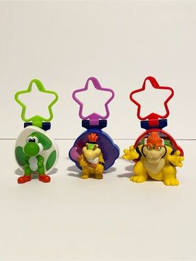 McDonald’s Mario Galaxy Yoshi Bowser Jr Happy Meal Toy 2026 Movie Clip Mcdonalds